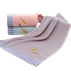 Embroidered Cotton Hand Towel Soft Skin-Friendly Absorbent Towel