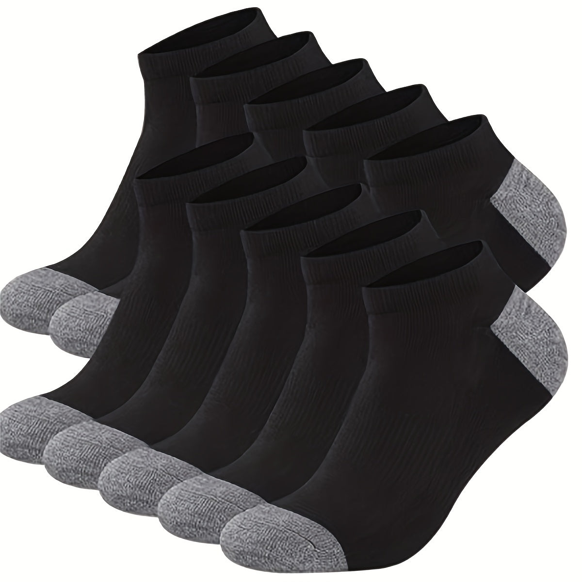 3 Pairs Men's Breathable Comfort Socks - Versatile Style