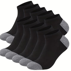 3 Pairs Men's Breathable Comfort Socks - Versatile Style