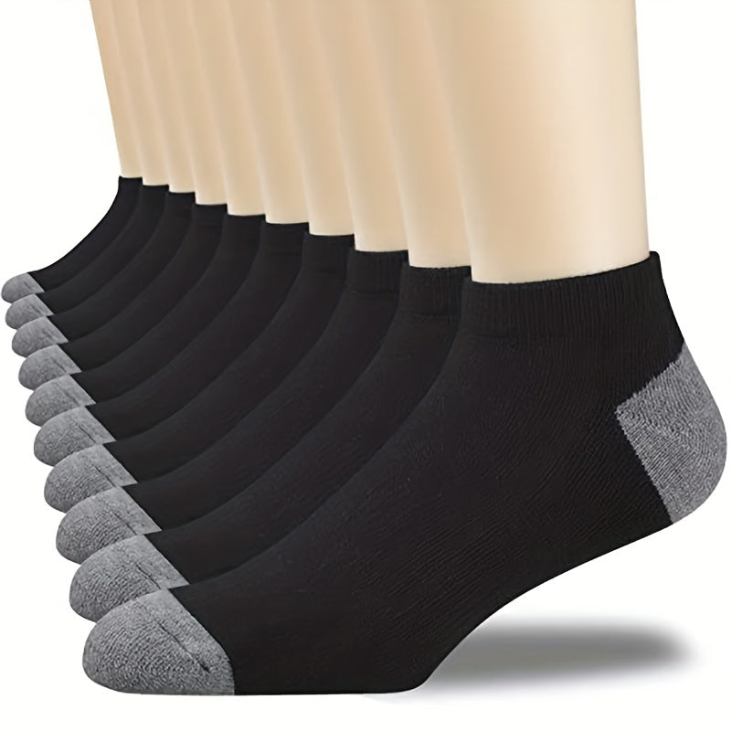 3 Pairs Men's Breathable Comfort Socks - Versatile Style