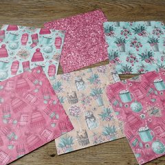 24 Sheets Christmas Gift Patterned Paper Scrapbooking Paper Pack