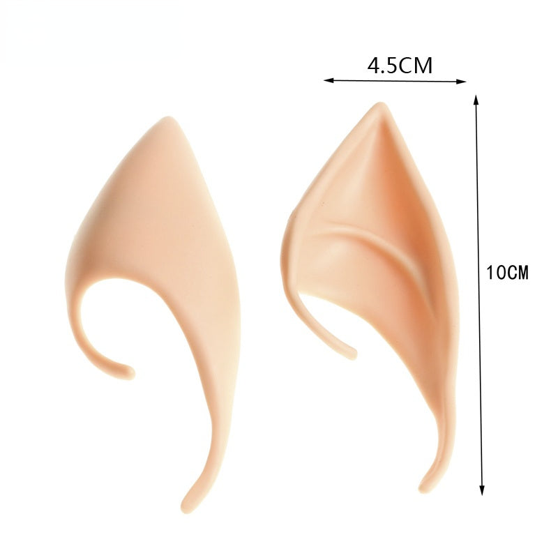 Latex Fairy Pixie Elf Ears Cosplay Halloween Party Prosthetic Tips
