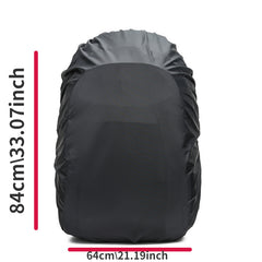 35L Portable Backpack Rain Cover Waterproof For Outdoor Camping Hiking