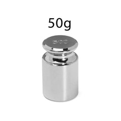 Household Tools 50g Weighing Scale Weight Set Chrome plated Precisely Calibrated