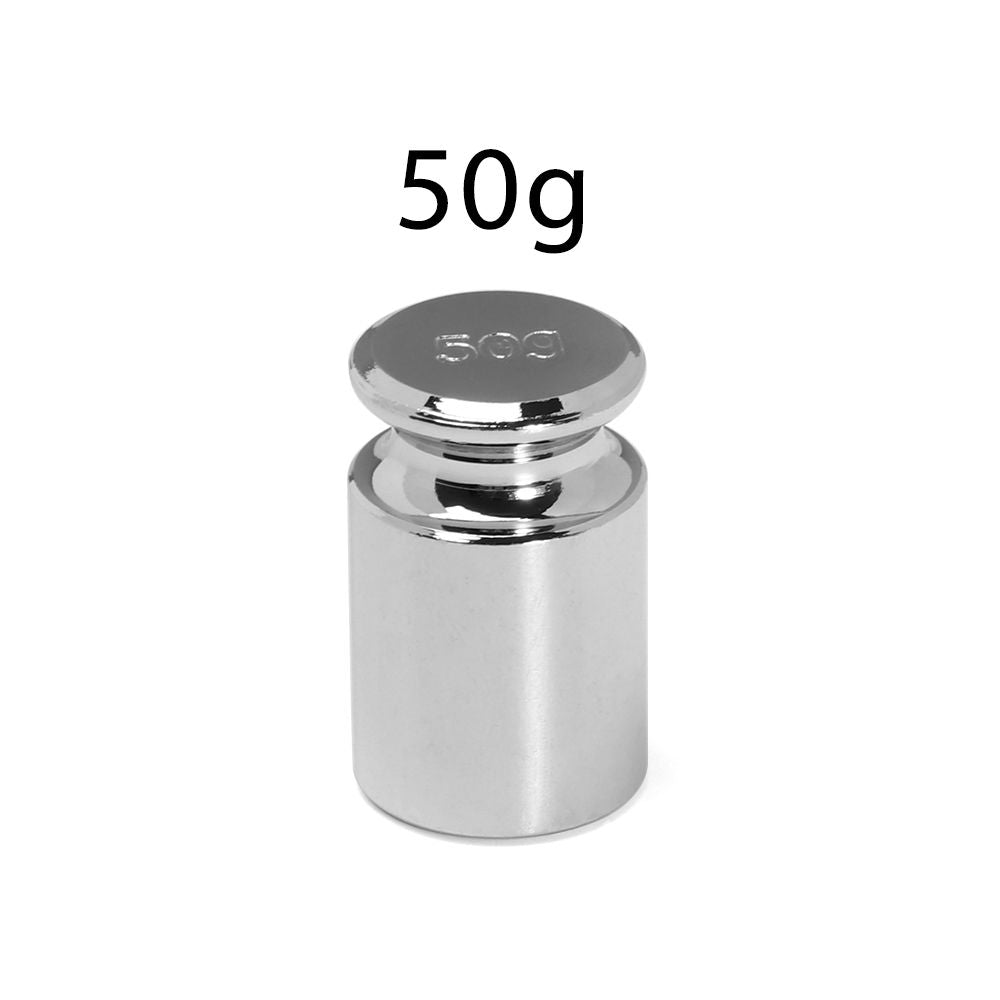 Household Tools 50g Weighing Scale Weight Set Chrome plated Precisely Calibrated