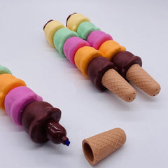 Ice Cream Marker Pen for Drawing and Highlighting