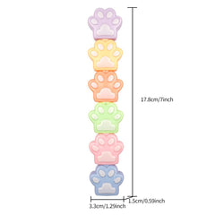Cat Paw Marker Set - 5 Colors for Painting and Highlighting
