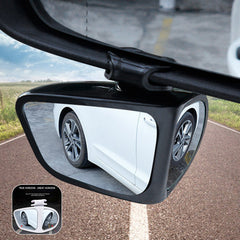 2pcs Car Blind Spot Convex Mirror Rear View Reversing Parking