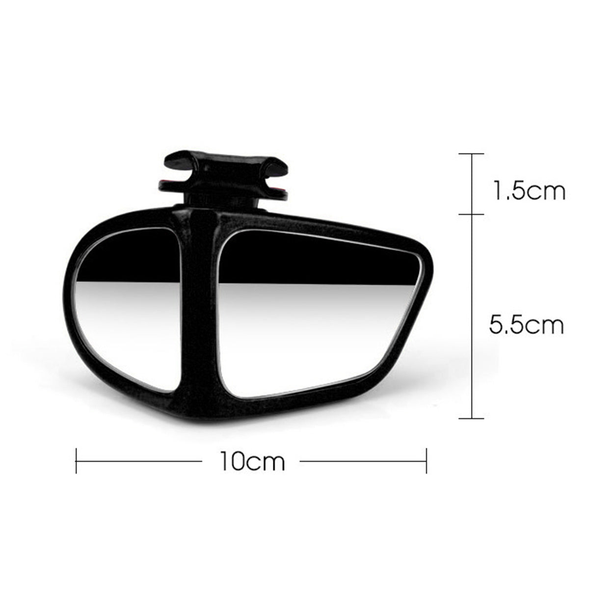 2pcs Car Blind Spot Convex Mirror Rear View Reversing Parking