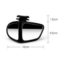 2pcs Car Blind Spot Convex Mirror Rear View Reversing Parking