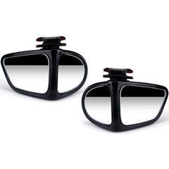 2pcs Car Blind Spot Convex Mirror Rear View Reversing Parking