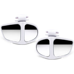 2pcs Car Blind Spot Convex Mirror Rear View Reversing Parking