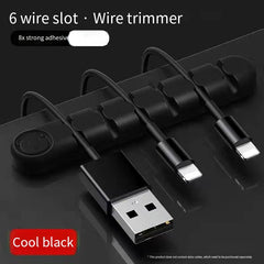 Bear Silicone Cable Organizer for Data Wires & Headphones