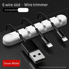 Bear Silicone Cable Organizer for Data Wires & Headphones