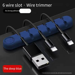 Bear Silicone Cable Organizer for Data Wires & Headphones