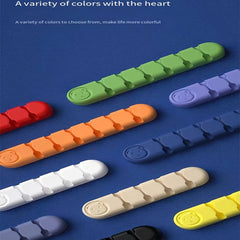 Bear Silicone Cable Organizer for Data Wires & Headphones