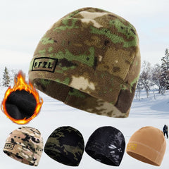 Winter Windproof Fleece Cap for Outdoor Activities