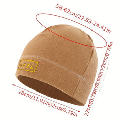 Winter Windproof Fleece Cap for Outdoor Activities