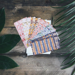 12pcs Fruit Print Cash Envelopes for Budgeting System