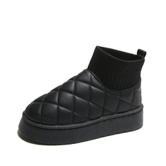 Thermal Slip On Snow Boots Waterproof Plush Winter Boots