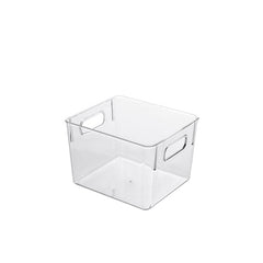 2pcs Refrigerator Organizer Bin Clear Kitchen Pantry Container Bins