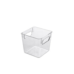 2pcs Refrigerator Organizer Bin Clear Kitchen Pantry Container Bins
