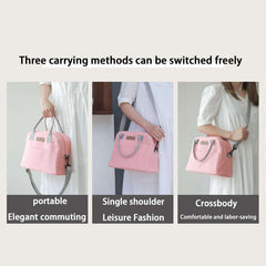 Portable Insulated Lunch Bag for Outdoor Picnic, Thickened Oxford Cloth Ice Bag