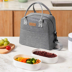 Portable Insulated Lunch Bag for Outdoor Picnic, Thickened Oxford Cloth Ice Bag