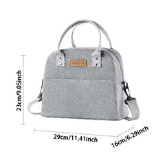 Portable Insulated Lunch Bag for Outdoor Picnic, Thickened Oxford Cloth Ice Bag