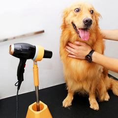 Pet Hair Dryer Bracket Rotatable Dog Cat Grooming Holder