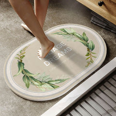 1pc Absorbent Floor Mat Non-slip Bathroom Entrance Mat