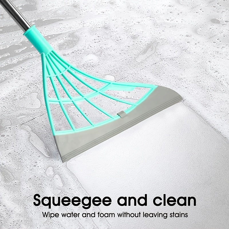 Silicone Floor Glass Squeegee Rubber Broom Sweeper Household Cleaning Tools