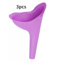 Portable Silicone Urinal For Women - Female Funnel Urination Device