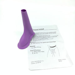 Portable Silicone Urinal For Women - Female Funnel Urination Device