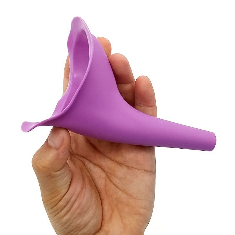 Portable Silicone Urinal For Women - Female Funnel Urination Device