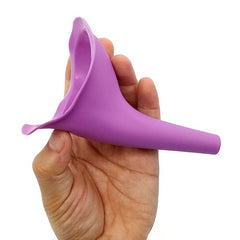 Portable Silicone Urinal For Women - Female Funnel Urination Device