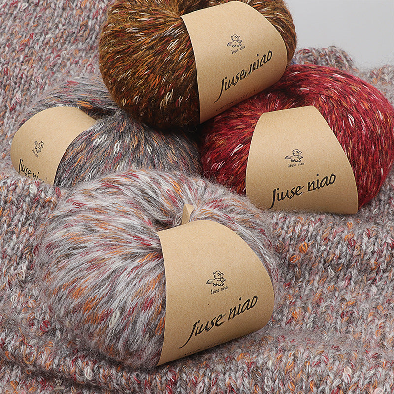 Alpaca Wool Blend Yarn for Crocheting & Knitting 50g