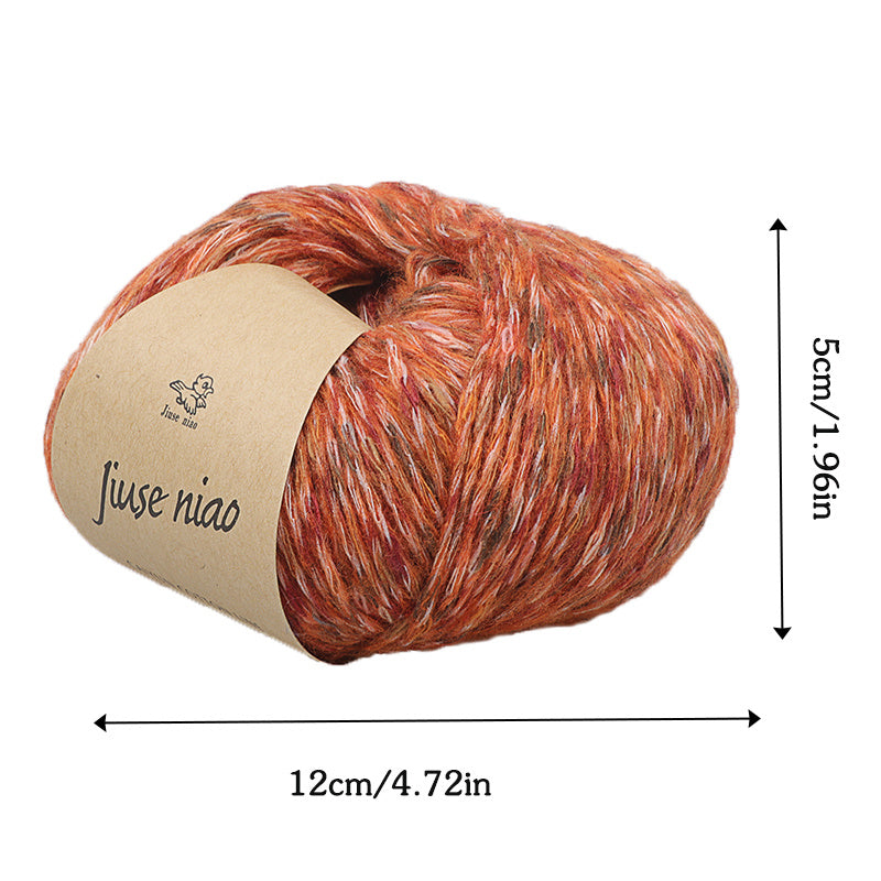 Alpaca Wool Blend Yarn for Crocheting & Knitting 50g