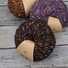Alpaca Wool Blend Yarn for Crocheting & Knitting 50g