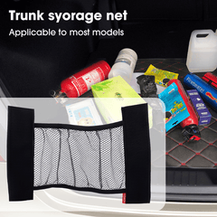 Elastic Mesh Straps for Car Trunk Organization