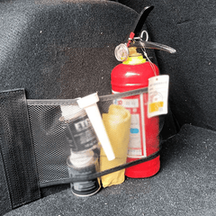 Elastic Mesh Straps for Car Trunk Organization