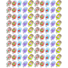 Resin Mini Fruit Popsicle Flat Back Miniatures for Nail Art