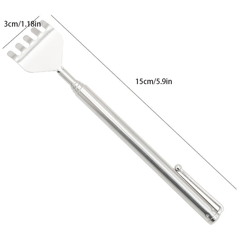 Extendable Back Scratcher Stainless Steel Anti Itch Claw Massager
