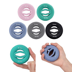 Hand Grip Strengthener & Forearm Exerciser - Silicone Hand Squeezer