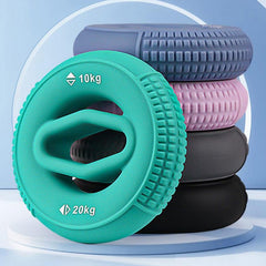 Hand Grip Strengthener & Forearm Exerciser - Silicone Hand Squeezer