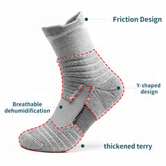 Breathable Anti-slip Football Socks for Men & Women