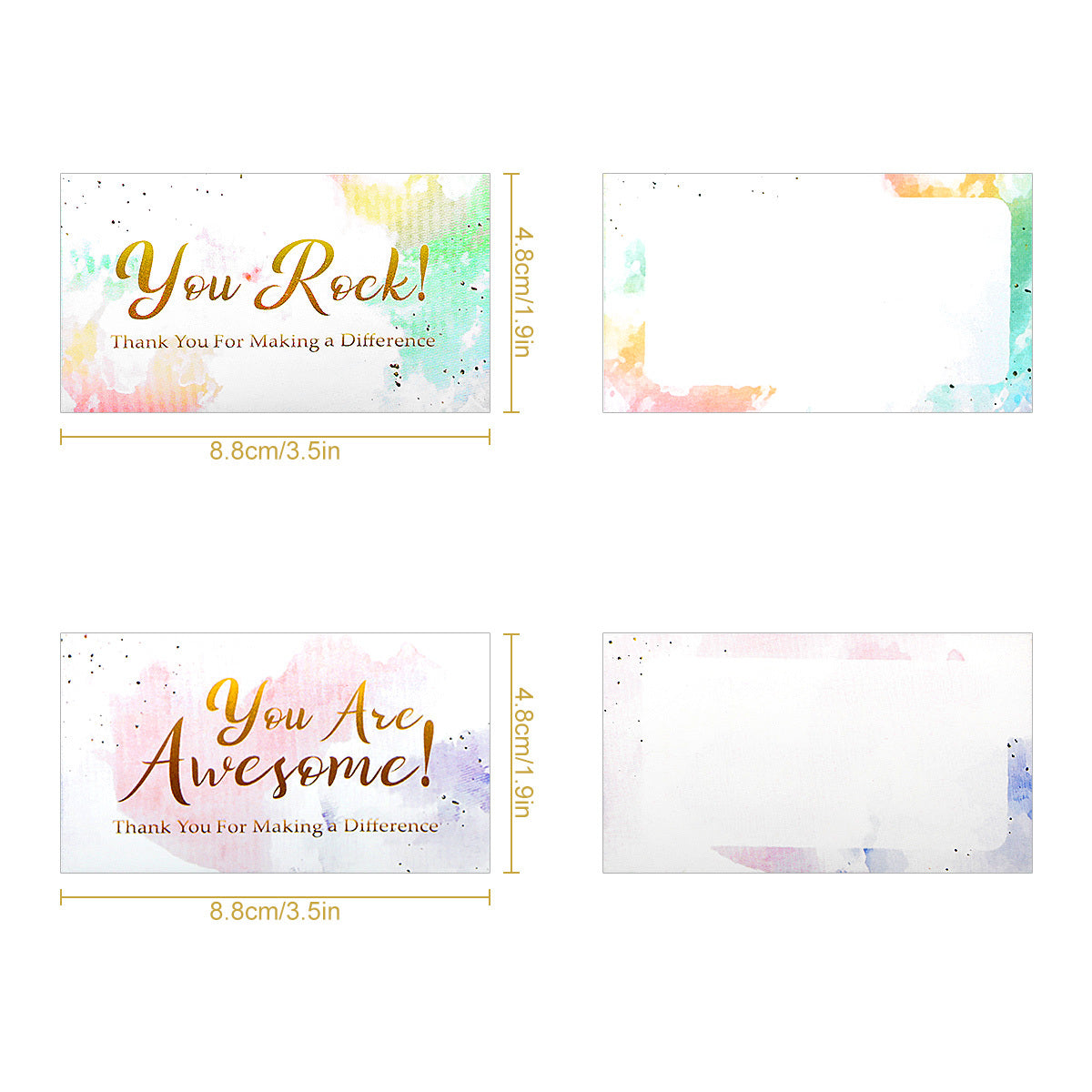 100pcs You Are Awesome Affirmation Cards for Appreciation & Self Love