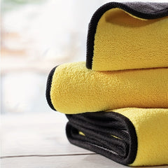Double Sided Velvet Cleaning Towel - Ideal for Car, Boat, Pet, Kitchen