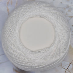 Cotton Lace Yarn for Knitting and Crocheting Scarf Pendants 50g 460m Roll