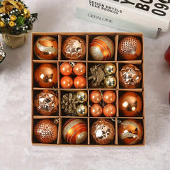Red Jumbo Christmas Hanging Balls Ornaments Outdoor